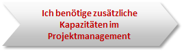 Ich benötige zusätzliche Kapazitäten im Projektmanagement
